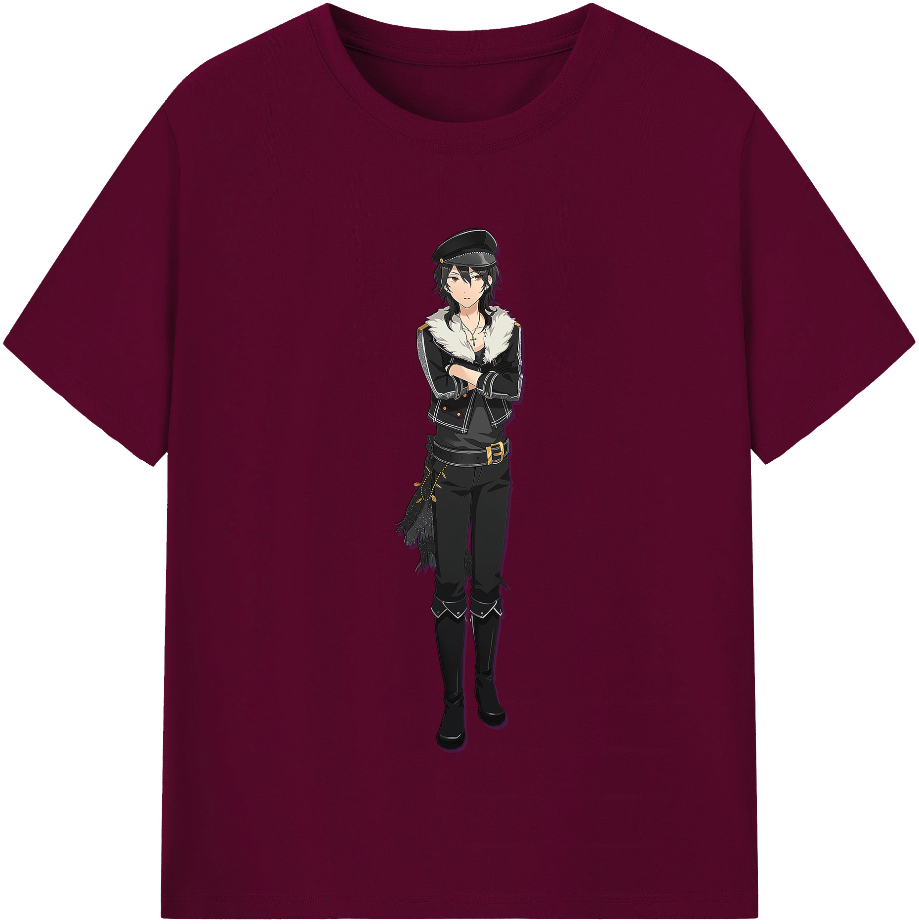 （画像用） あんさんぶるスターズ! Ensemble Stars レディースカジュアルプリントTシャツ（綿100％）